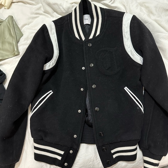 TNA Jackets & Coats Tna Letterman Bomber Jacket From Aritzia Xxs